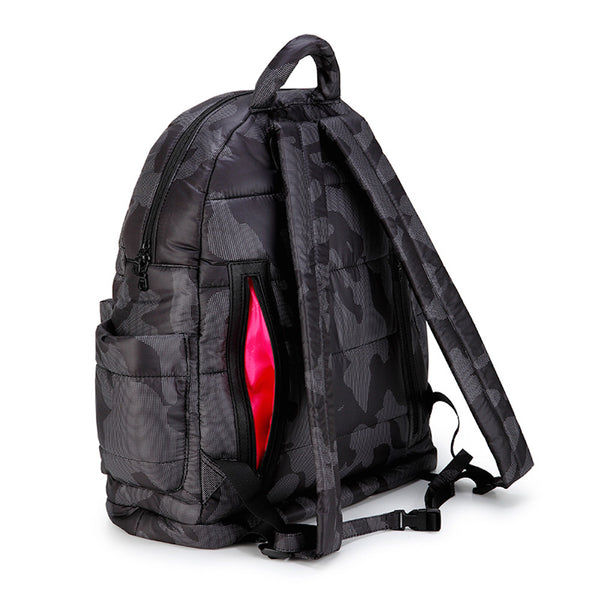 Backpack Baby Diaper Bag - Black Camouflage XL