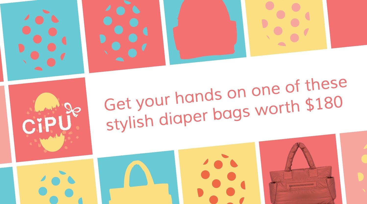 Exclusive Easter Diaper Bag Giveaway